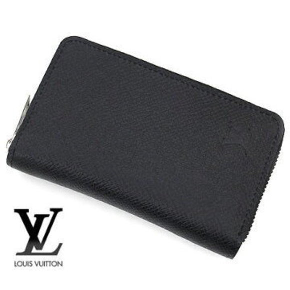 Louis Vuitton Taiga Zippy Coin Noir Black - Picture 1 of 4